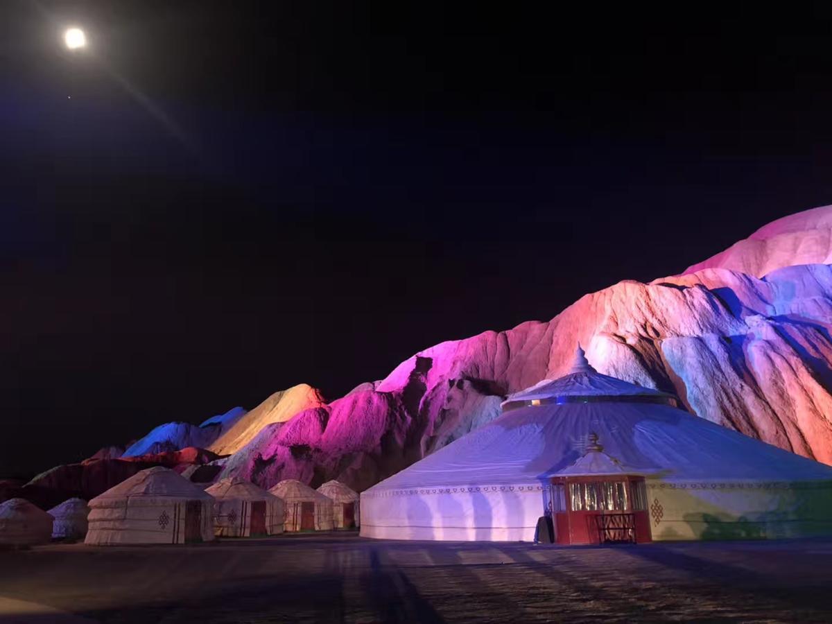 KaoShan Tent Zhangye Bagian luar foto