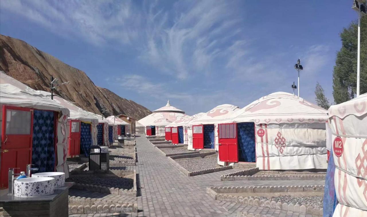 KaoShan Tent Zhangye Bagian luar foto